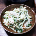 はまちGOGO's cooksnap of when they made ひらり＊かまぼことキュウリの梅マヨ和え.
