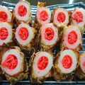 ゆきごまごま's cooksnap of when they made 揚げない～紅生姜入りちくわ磯辺揚げ.