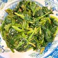 ステルトミチル's cooksnap of when they made 簡単！時短！ほうれん草の胡麻和えおひたし.