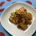 ピンクのたまご's cooksnap of when they made 超簡単！厚揚げとしめじのキムチマヨ炒め！.