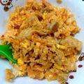 ゃゃッキりん梵's cooksnap of when they made 我が家no豚マヨキムチ炒飯.