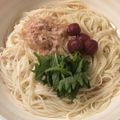 ベティ３'s cooksnap of when they made ごま油☆ぶっかけ素麺(梅しそ・かつお節).