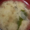 ヨシヨッシー's cooksnap of when they made 里芋とワカメの味噌汁.