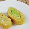 SP♪'s cooksnap of when they made 卵焼き。枝豆入り。.
