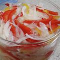 すかいmama☆'s cooksnap of when they made 新玉ねぎの酢漬け.