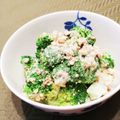 Dellaたん's cooksnap of when they made ブロッコリー❁﻿鮭フレ＝粒マス＝マヨ和え.