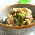 おしす's cooksnap of when they made 京揚げ・長ねぎのオイスターナンプラー炒め.
