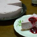 kukumaru's cooksnap of when they made ☆ラズベリーレアヨーグルトケーキ☆.