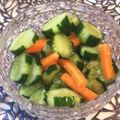 tikariri's cooksnap of when they made 塩麹できゅうりと人参の漬物.