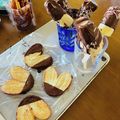 ばぁばまんま's cooksnap of when they made ひな祭り・ホワイトデー♡チョコ源氏パイ♪.