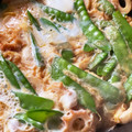 いえあめ's cooksnap of when they made 【簡単！あと1品】ちくわと絹さやの卵とじ.