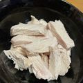 Ｍatu☆Music's cooksnap of when they made レンジで簡単しっとりサラダチキン.