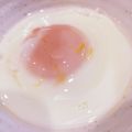 クックWHCYV3☆'s cooksnap of when they made 失敗しない！電子レンジで簡単に半熟卵♡.