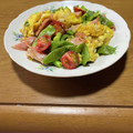 クックchitann's cooksnap of when they made スナップエンドウとウインナーの卵炒め.
