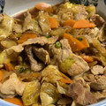 ♡ちょも♡'s cooksnap of when they made レタス大量消費！豚肉とレタスのピリ辛炒め.