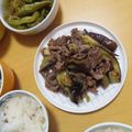 よちりん's cooksnap of when they made ナスと牛肉のチリソース炒め.