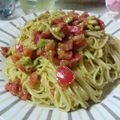やんしゃん's cooksnap of when they made 冷たいアボカドとトマトのパスタ.