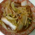 まんまるこころ's cooksnap of when they made 白菜となめこの炒めもの.