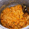 あしゅさちゅ's cooksnap of when they made 離乳食(後期)かぼちゃと鳥ミンチの煮物.
