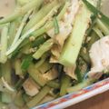 ＊ｈａｎａｃａｆｅ＊'s cooksnap of when they made 鶏ササミときゅうりのピリ辛中華.