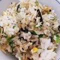 ＊リンちょ＊'s cooksnap of when they made しらすとほうれん草のチャーハン.