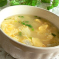 おしす's cooksnap of when they made とうもろこしと卵のスープ.