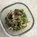 Ruriluru's cooksnap of when they made ピーマンのじゃこ和え.