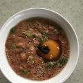 Ruriluru's cooksnap of when they made イカの塩辛納豆.