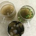 Ruriluru's cooksnap of when they made 地のりとトロロ昆布の味噌汁.