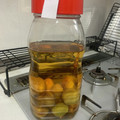 梅納豆's cooksnap of when they made 必見！限界の甘さ控えめ！酒好きの梅酒.