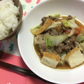 ひろみつばち's cooksnap of when they made 牛肉と絹揚げのすき焼き風煮♪少しの牛肉で.
