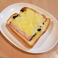 Richland☆Y's cooksnap of when they made ハム海苔チーズトースト.