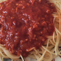ヨシヨッシー's cooksnap of when they made トマトジュース使用　ミートソースパスタ.