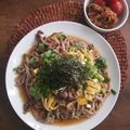ふか谷's cooksnap of when they made 山口出身・平匡さん直伝！瓦蕎麦.