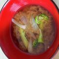 ピーナッツ子♪'s cooksnap of when they made ブロッコリーのお味噌汁.