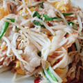 まーく71's cooksnap of when they made 豚こまともやしでニラ玉炒めをメインに！.