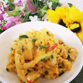 ゆるмαмα's cooksnap of when they made ピーマンとカニカマの卵焼き♪.