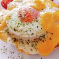 umi☆neco's cooksnap of when they made レンジでホワイトソース★クロックマダム.