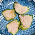 コスモモカフェ's cooksnap of when they made おつまみや弁当にピーマンのハムチーズ焼き.
