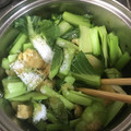 ひろぽぽ0102's cooksnap of when they made 簡単♪ 小松菜と油揚げの煮浸し.