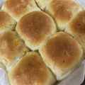momonaomam's cooksnap of when they made 【お惣菜パン】ふわもちコーンちぎりパン.