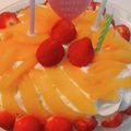 クックS5N2AF☆'s cooksnap of when they made 桃のショートケーキ.