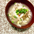 ふたごゆき's cooksnap of when they made おかわり続出☆簡単豚汁.