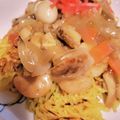 あーちぃのさりまん's cooksnap of when they made ラーメン屋さんのあんかけ焼きそばの麺！.