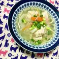 ふたごゆき's cooksnap of when they made からだポカポカ☆もち麦入り生姜スープ.