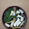 moniqro555's cooksnap of when they made エリンギと三つ葉のお吸い物.