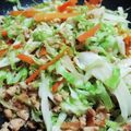 やまぐち∞もっこ's cooksnap of when they made 簡単！ミンチとキャベツの中華風炒め.