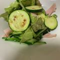 環ーたまきー's cooksnap of when they made 焼きズッキーニとハムのサラダ.