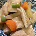 yokoyoko107's cooksnap of when they made 筍・牛蒡・油揚げの簡単で優しい旨煮＊煮物.