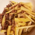 manami☆☆☆'s cooksnap of when they made じゃがいもと豚ひき肉のきんぴら.